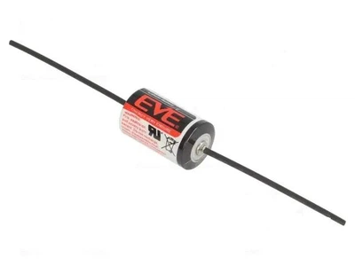 Литиевая батарейка Li-SoCL2 3,6 V 1/2AA / ER14250CNA 1200mAh с осевыми выводами EVE