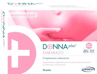 Дієтична добавка Donna Plus Pregnancy 30 м'яких капсул (8426594095260)