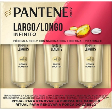 Ampułki do włosów Pantene Pro-V Infinite Length Repair 3 x 15 ml (8006540849750)