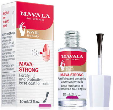 База під лак Mavala Mava-Strong Fortifying And Protective Base Coat 10 мл (7618900990050)