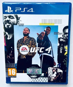 UFC 4, русские субтитры - диск для PlayStation 4