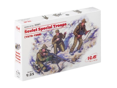 Сборная модель ICM Советский спецназ 1979-1988г. 35501