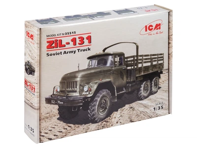 Сборная модель ICM ЗиЛ-131, армейский грузовой автомобиль 35515