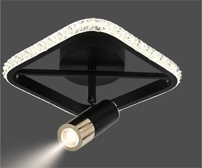 Люстра светодиодная-LED с дополнительным плафоном Sneha (99651416074/200 BLACK)