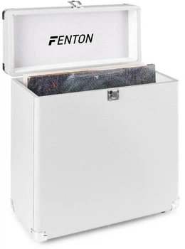 Кейс для пластинок (футляр) 12" Fenton Vynilbox White, підставка для платівок, футляр для зберігання платівок