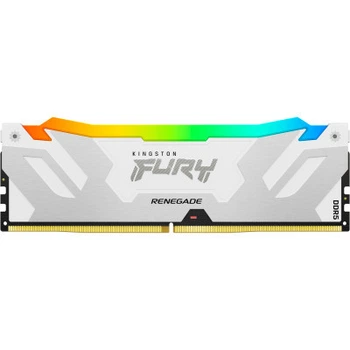 Модуль пам'яті для комп'ютера DDR5 16GB 7200 MHz Renegade RGB White XMP Kingston Fury (ex.HyperX) (K