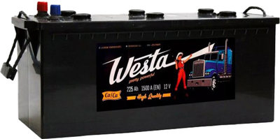 Автомобильный аккумулятор Westa 6CT-225 Аз Pretty Powerful (WPP225)