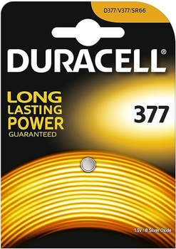 Батарейка Duracell Silver BLI 1 D377/376B (5000394062986)