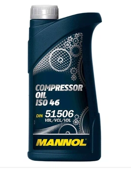 Масло 1л (компрессионное, Compressor Oil ISO 46) MANNOL (M-765)