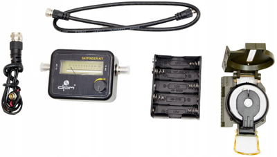 Набір для вимірювання супутникового сигналу DPM вимірювач з ручним компасом (SATFINDER-KIT)