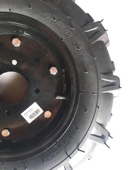 Колесо 4,00-10 ТТ м/б (в сборе) (под 4 болта, 6,3 кг) AMG (K-596039)