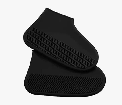 Силиконовые бахилы от дождя и грязи Waterproof Чехлы для обуви многоразовые водонепроницаемые M: 35-40 размер