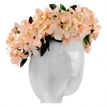 Венок на голову Мавка лесная SETA Decor 18-1109Peach