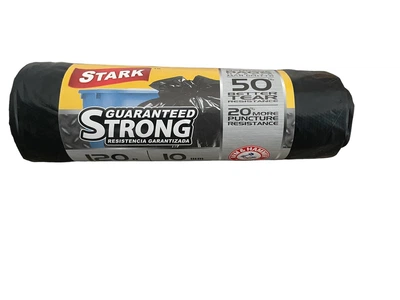 Пакети для сміття TM Stark міцні чорні 120л 10шт