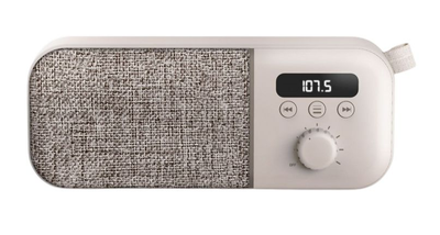 Радіоприймач Energy Sistem Fabric Box FM Radio Cream (8432426449828)