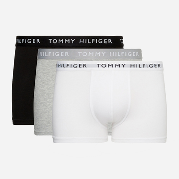 Zestaw majtek szorty Tommy Hilfiger UM0UM02203-0XK M 3 szt Biały/Szary/Czarny (8720113396761)