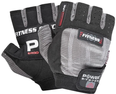 Рукавички для фітнесу Power System Fitness PS-2300 L Black-Grey (PS-2300_L_Black-grey)