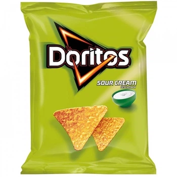 Кукурузные чипсы Doritos Сметана Зелень 125 г