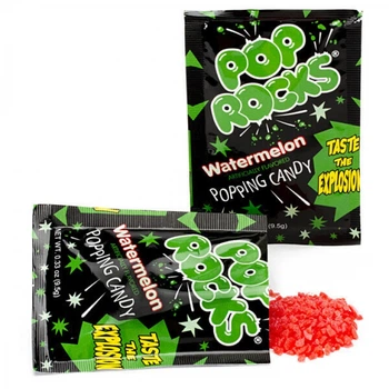 Цукорки шипучки Pop Rocks Кавун 9.5 г