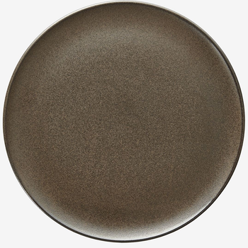 Тарілка обідня Aida RAW 23 см Metallic коричнева (5709554155482)