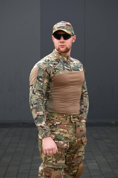 Рубашка Тактическая Убакс "Frontier" Combat Shirt Multicam G-4 L