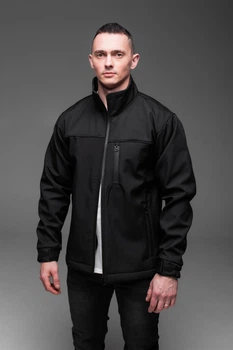 Куртка без капюшона R.A. Softshell L чорна 2225-L чор