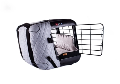 Клітка-лежак для собак 4Pets Cushion for Caree One Size 70 x 90 x 60 см Coolgray (7612917116854)