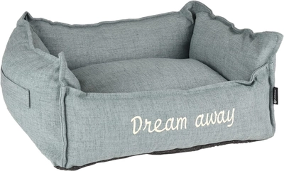 Лежак для собак Flamingo Basket Dream Away S 50 x 40 x 20 см Green (5400585115246)