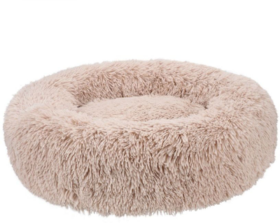 Лежак для собак Fluffy Dog Bed L Beige (6972718660033)