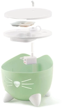 Фонтанчик для котів Catit Pixi Drinking Fountain 2.5 л Green (0022517437186)