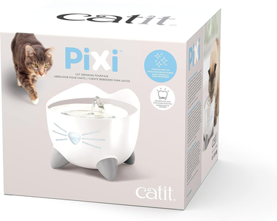 Фонтанчик для котів Catit Pixi Smart Fountain With Wifi 2.5 л White (0022517437513)