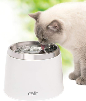 Fontanna dla kotów Catit Fresh Clear Cat Water Fountain 2 L White (0022517500231)