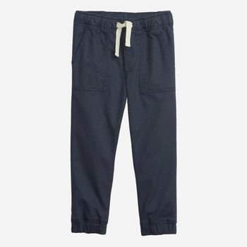 Дитячі штани-джогери для хлопчика GAP 565218-00 84-91 см Темно-сині (1200119727679)