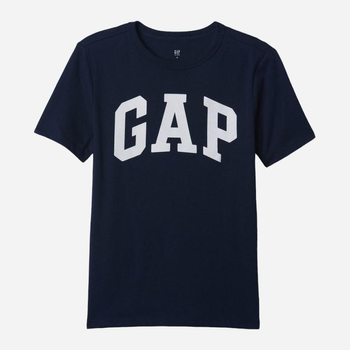 Koszulka chłopięca GAP 424016-12 130-137 cm Ciemnogranatowa (1200133318259)