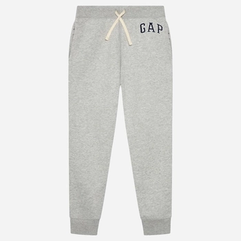 Дитячі спортивні штани-джогери для хлопчика GAP 550068-04 129-137 см Сірі (1200047107314)