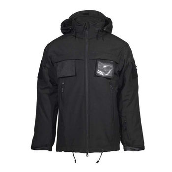 Куртка тактична Soft Shell чорний Pancer Protection (52)