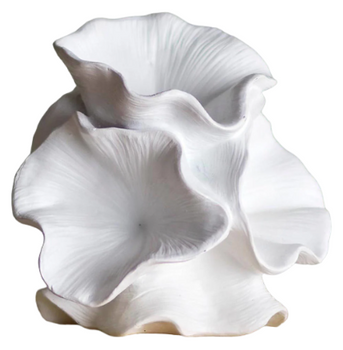  Dekoracja ozdobna Bloomingville Claudette Deco White Polyresin (5711173317837)
