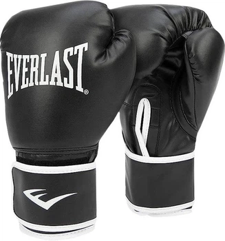 Боксерские перчатки Everlast Core 2 Training Gloves (P00002327) Black р. S/M