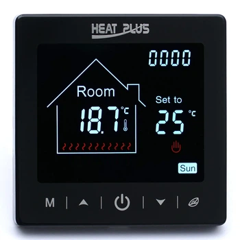 Терморегулятор сенсорный M2-1.716 Black WIFI