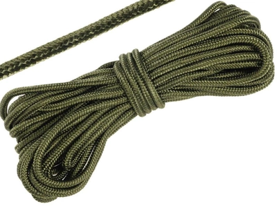 Паракорд тактичний Mil-Tec Мотузка паракордова 15м Олива COMMANDO-SEIL OLIV 7MM (15M) (15941001-15-007)