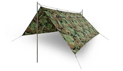 Тент-палатка тактичний Helikon-Tex Водонепроникний 3х3 М Камуфляж SUPERTARP (PO-STP-PO-03)