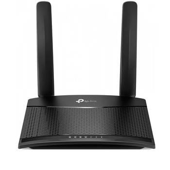 Маршрутизатор роутер WiFi TP-Link TLMR100-N300 4G LTE 1xFE LAN 1xFE WAN 1xSim Card Slot Black