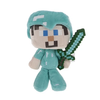Мягкая игрушка Стив с мечом, 15 см, Steve Minecraft (0503244201)