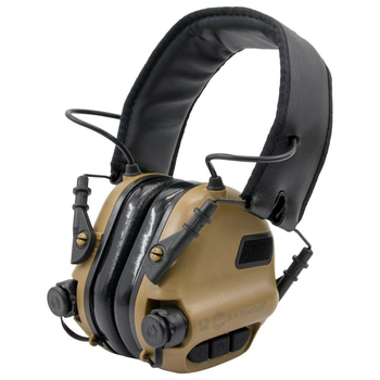 Активні захисні навушники Earmor M31 MOD3 Coyote Brown