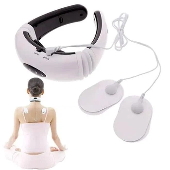 Масажер для шиї Білий Neck Massager HX-5880
