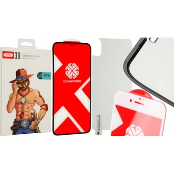 Захисне скло iPhone 7/8/SE 2/SE 3 XO FD7 Resin 3D Curved Full invisible white