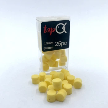 Штучна насадка Ok-Tackle TapOk EVA 6 мм Жовтий 25 шт (tap6yellow1)