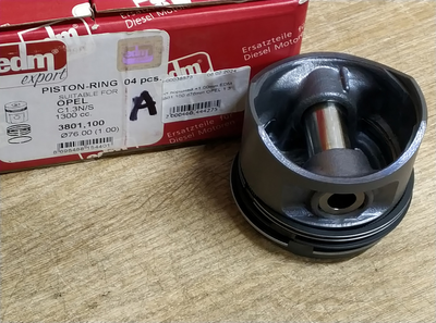 К-кт поршнів +1.00mm EDM 3801.100 d76mm OPEL 1.3