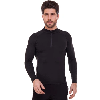 Спортивна футболка чоловіча Zelart Fit 505 розмір M (165-170 см) Black