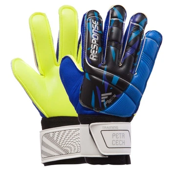 Перчатки вратарские детские Zelart Response 508B размер 7 Blue-Black-Yellow